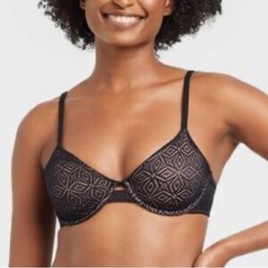 Auden Unlined Demi UnderwireBra 34A